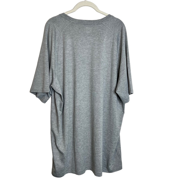 Lands End Outfitters Mens Tee Size XL Gray Short Sleeve AT&T Logo Graphic - Picture 3 of 5